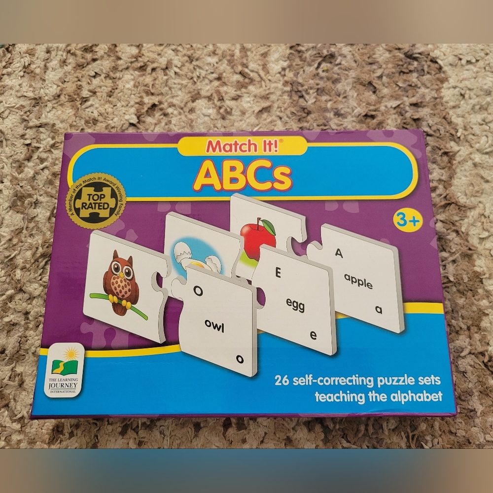 Match It! ABCs Puzzle Educational